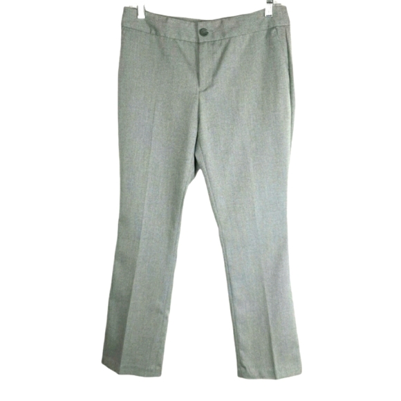 Banana Republic Factory Chevron Gray Trousers - Picture 1 of 5